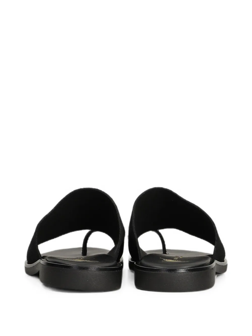 Nicolas Lainas embellished toe-strap sandals Zwart
