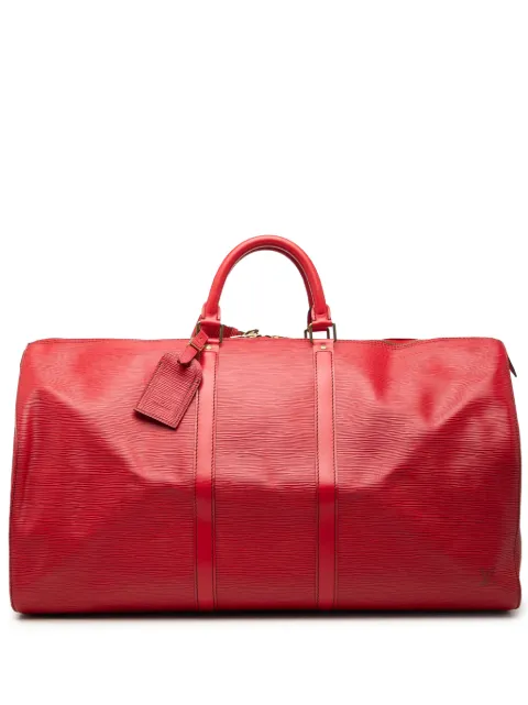 Louis Vuitton Pre-Owned 1991 에피 키폴 55 트래블 백