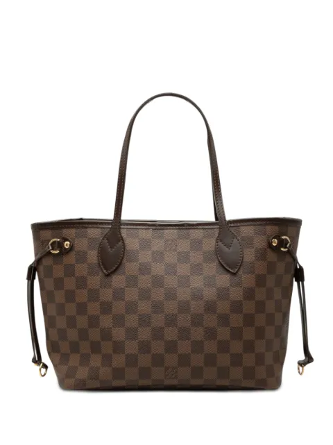 Louis Vuitton Pre-Owned 2010 Damier Ebene Neverfull PM tote bag