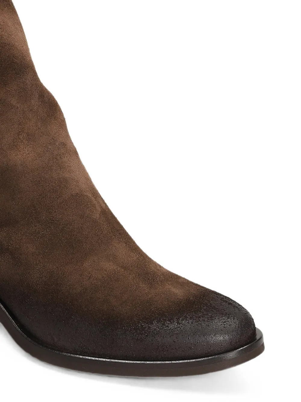 Metisse degradè-effect ankle boots Bruin