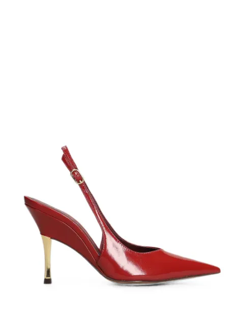 Arezzo buckle-fastening leather pumps