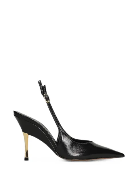 Arezzo slingback pointed-toe pumps