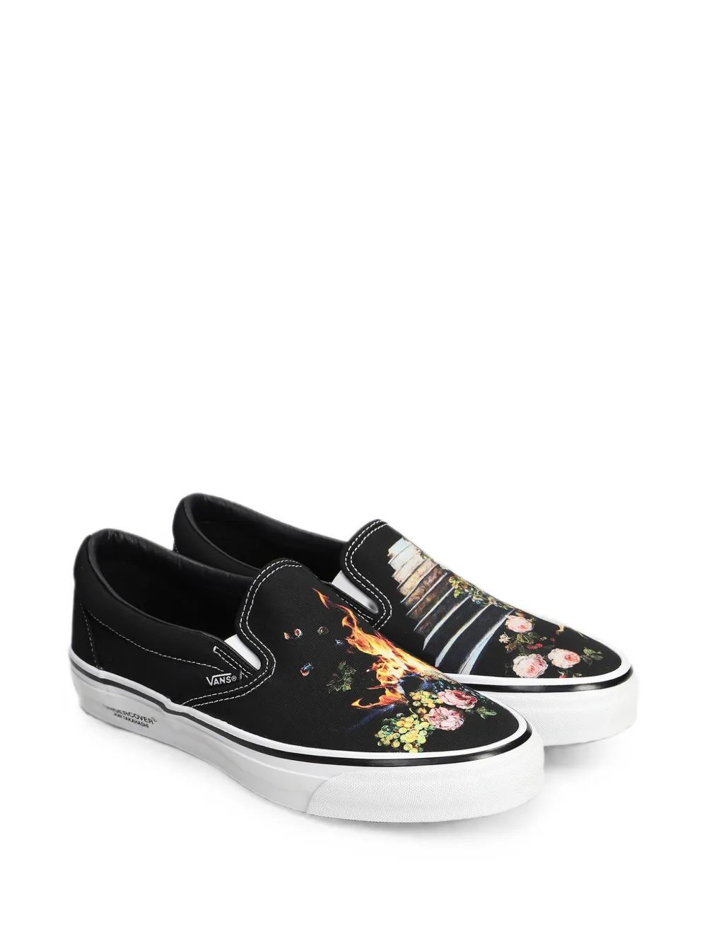 Vans x Undercover OTW graphic-print sneakers Zwart