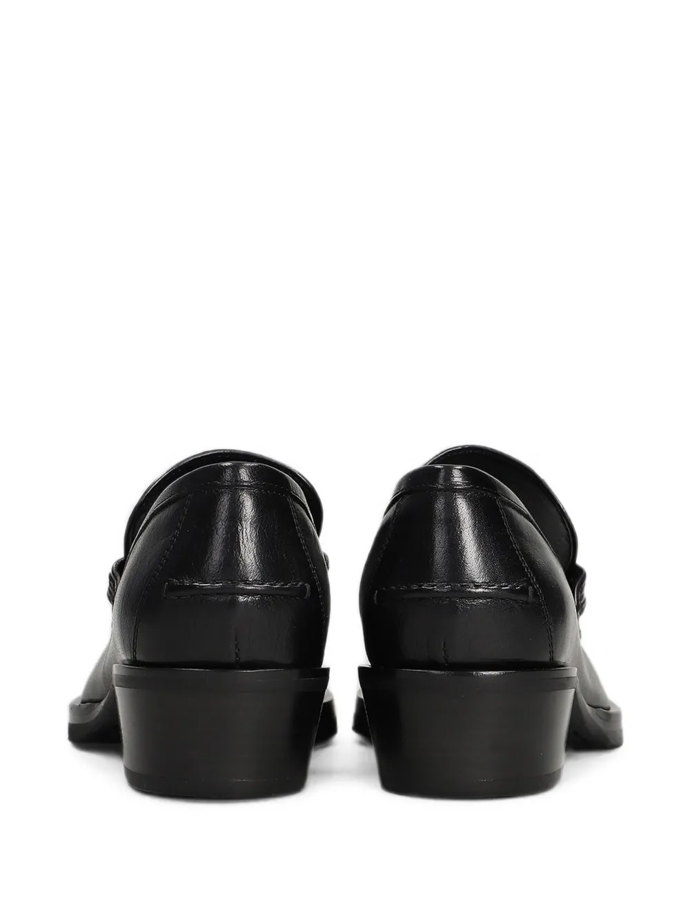 Jimmy Choo Wilder square-toe loafers Zwart