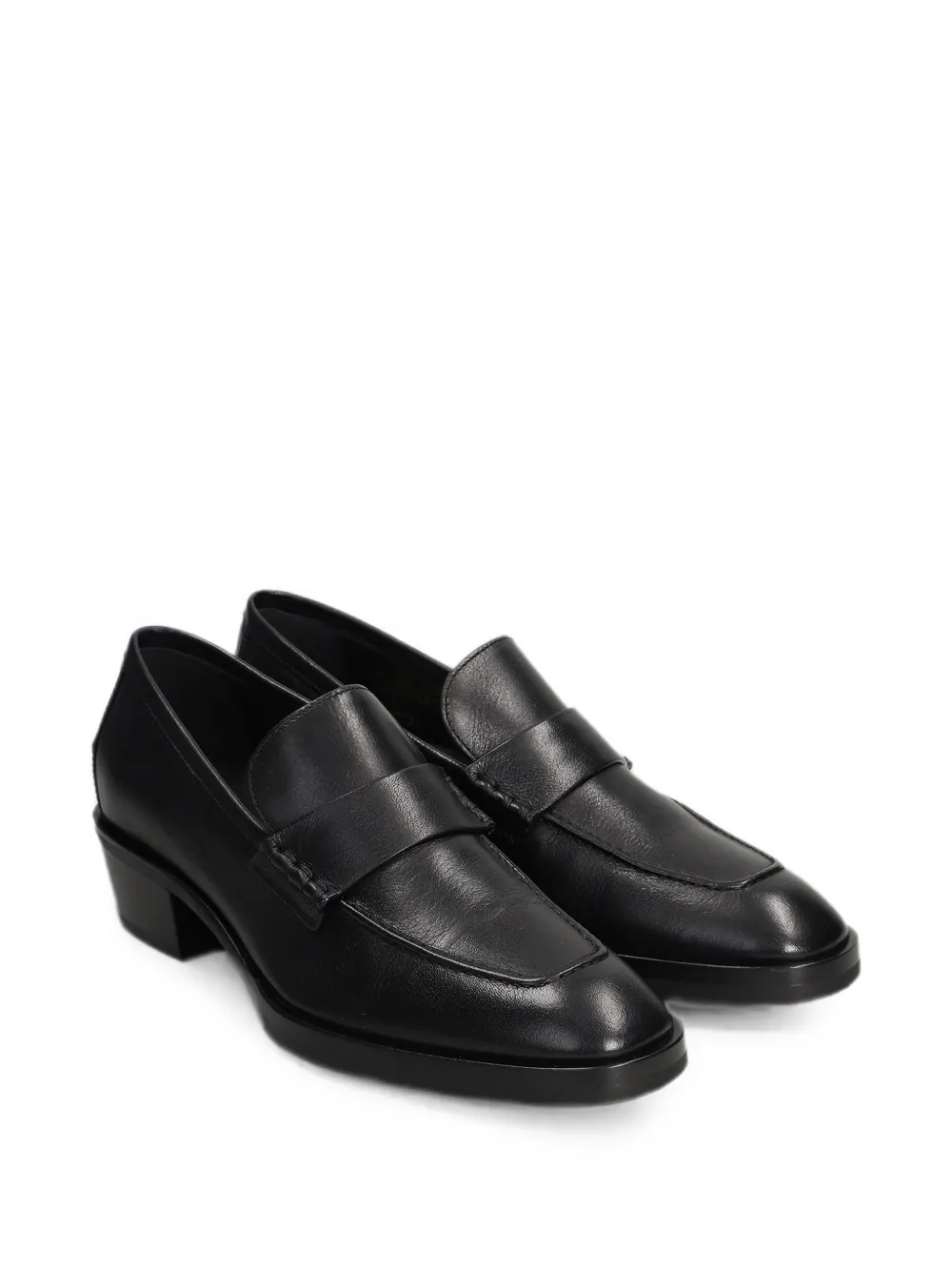 Jimmy Choo Wilder square-toe loafers Zwart