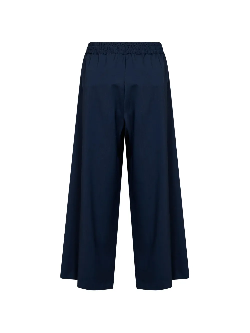 Weekend Max Mara Broek met wijde pijpen en trekkoord Blauw