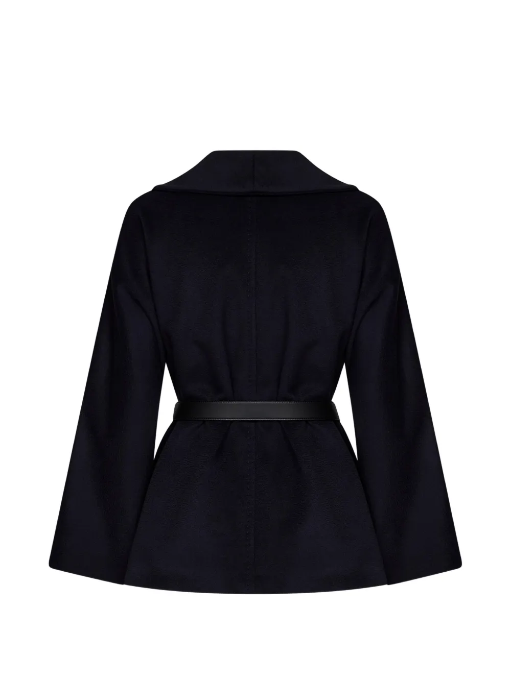 Max Mara Mantel met ceintuur Blauw