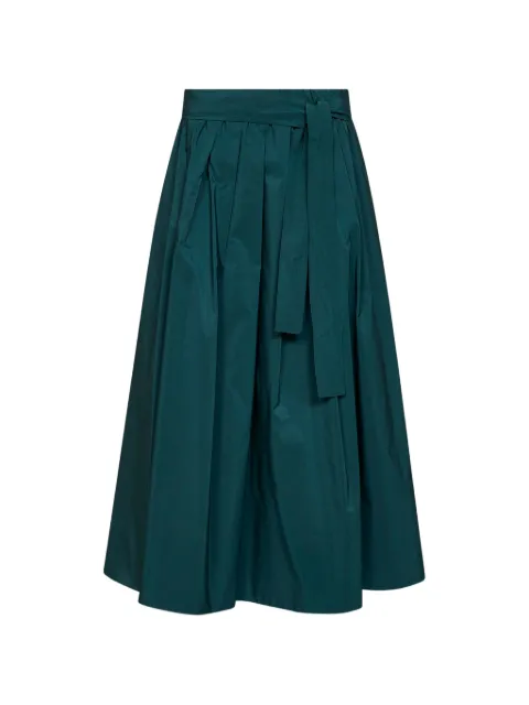 Weekend Max Mara falda midi Alpaca con cinturón