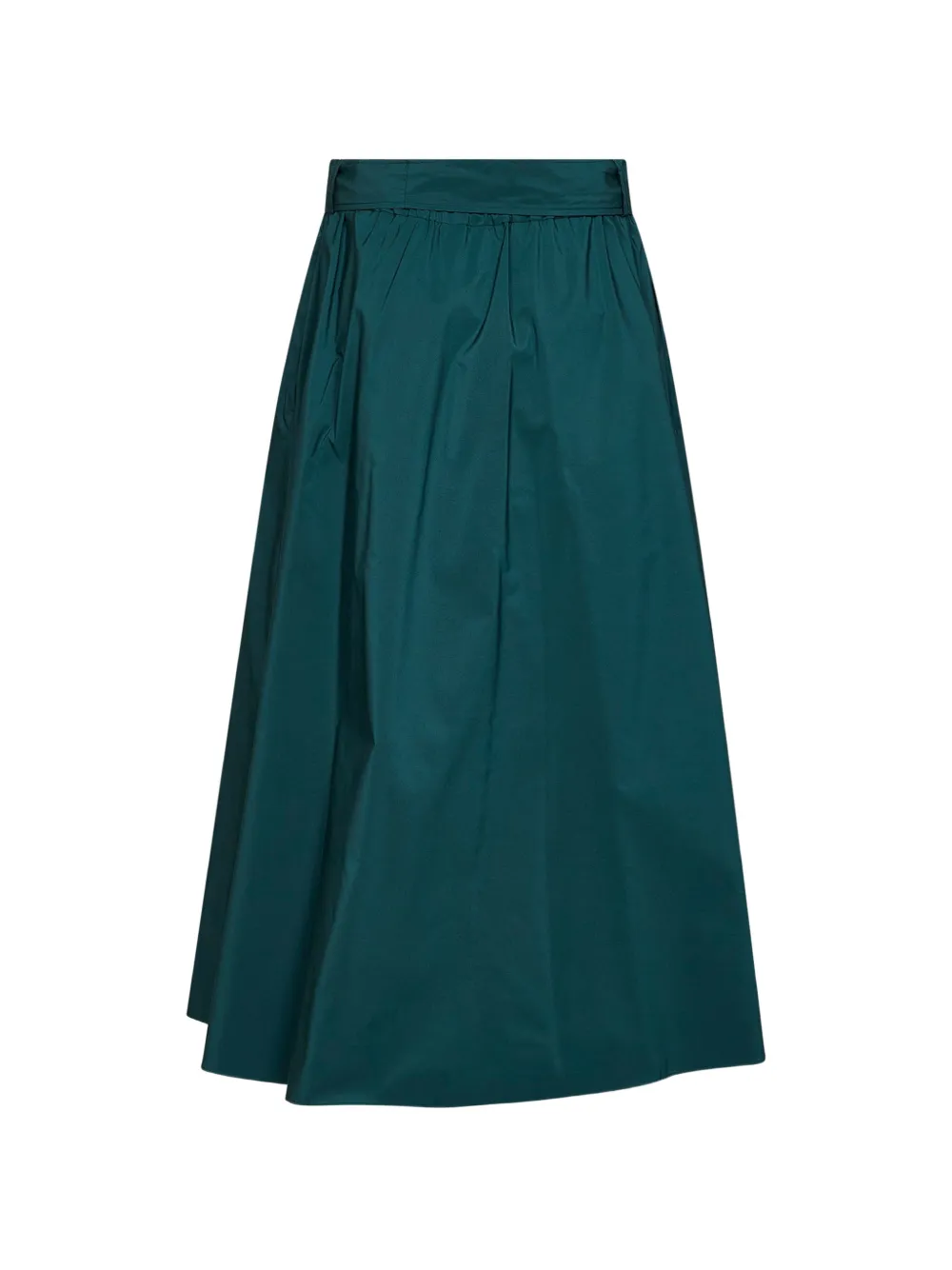 Weekend Max Mara Alpaca midi-plooirok met ceintuur Groen