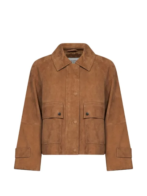 Weekend Max Mara raglan-sleeve suede jacket