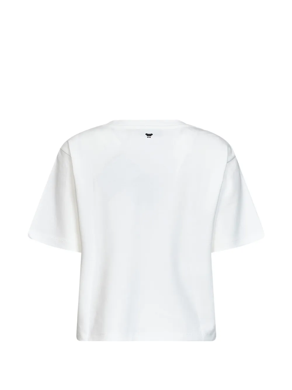 Weekend Max Mara T-shirt met geborduurd logo Wit
