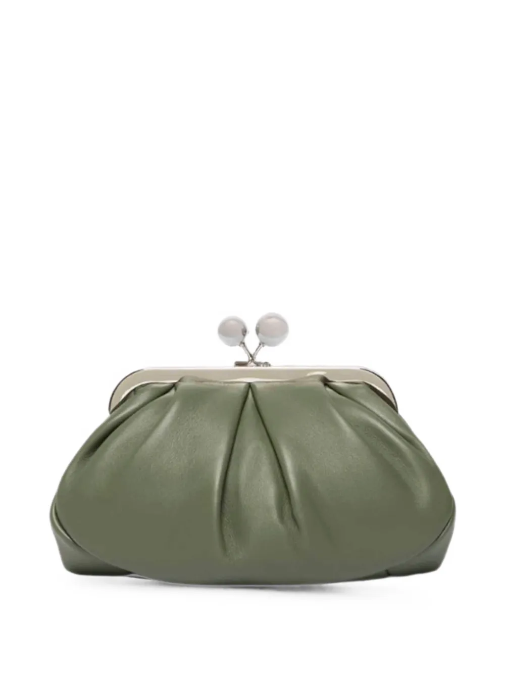 Weekend Max Mara Kleine Pasticino leren clutch Groen