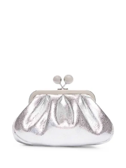 Weekend Max Mara extra-small Pasticcino craquelure-effect clutch bag
