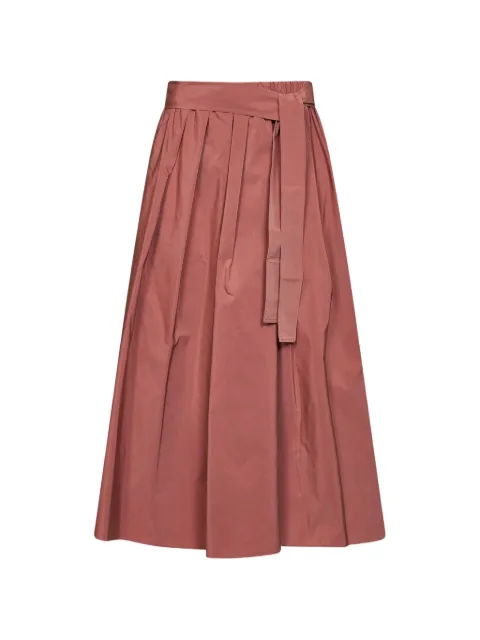 Weekend Max Mara falda midi con cinturón