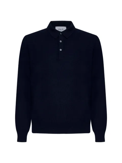 D4.0 suéter con cuello tipo polo