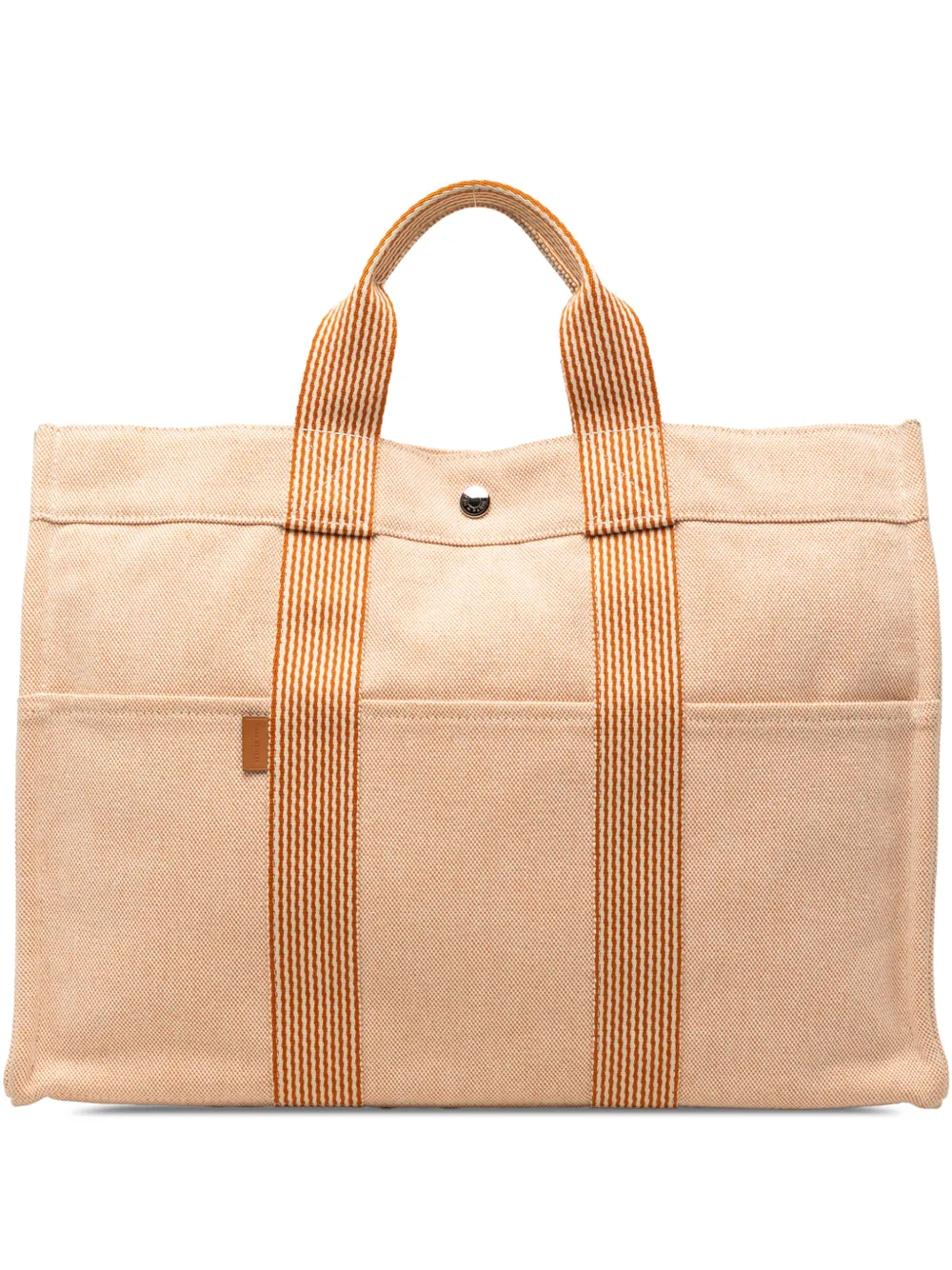 Hermès Pre-Owned 1990-2010 Canvas Fourre Tout MM tote bag - Orange