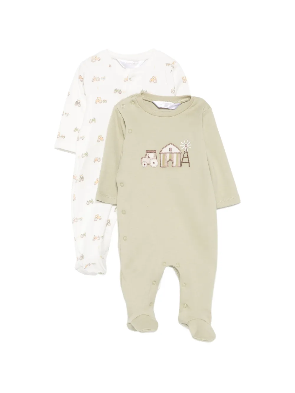 Mayoral Pyjama met grafische print Beige