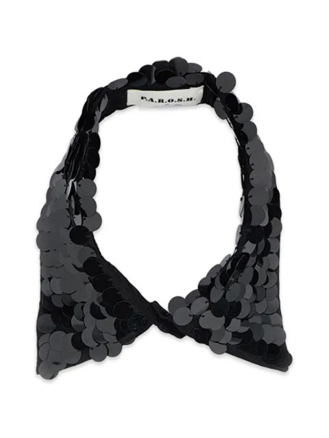 P.A.R.O.S.H. sequin-embellished collar