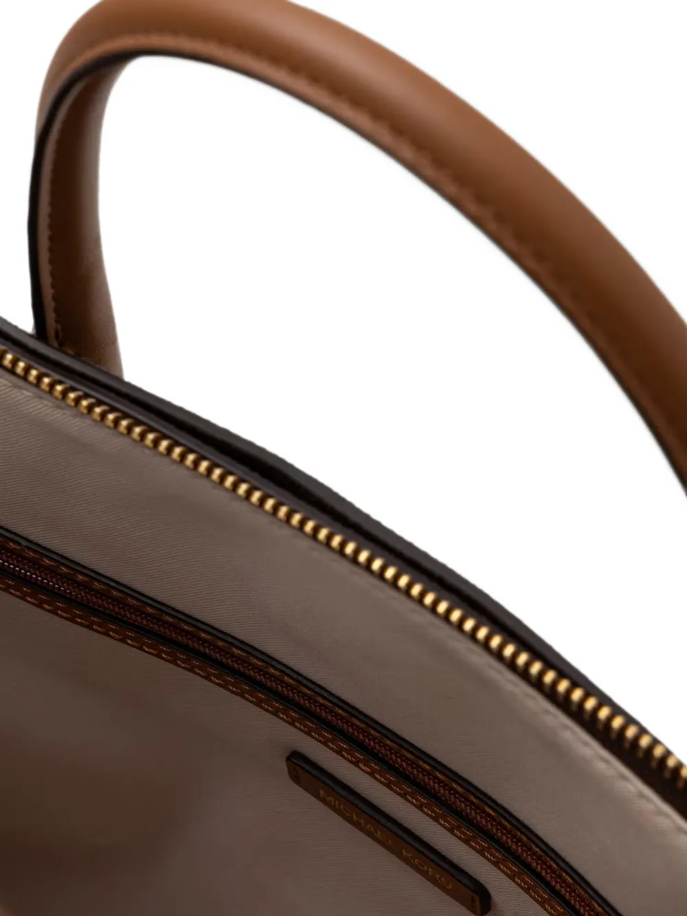 Michael Kors Freddie monogram-pattern logo-charm tote bag Bruin