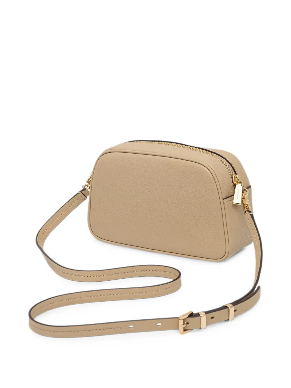 Michael Kors small Jet Set leather crossbody bag Beige