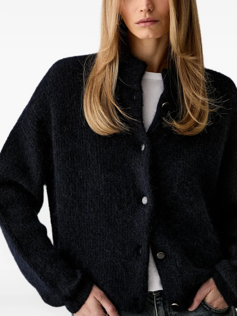 Gestuz GZdebbie button-up cardigan Blauw