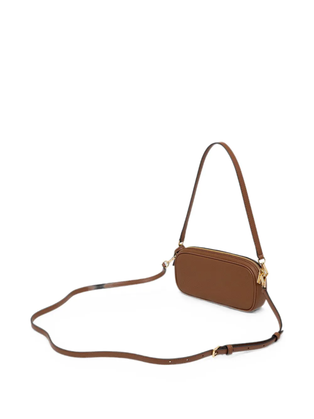 Michael Kors May pebbled leather shoulder bag Bruin