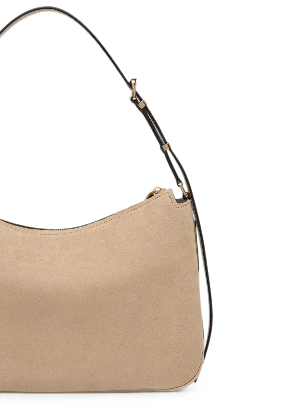 Michael Kors Nolita logo-plaque shoulder bag Beige