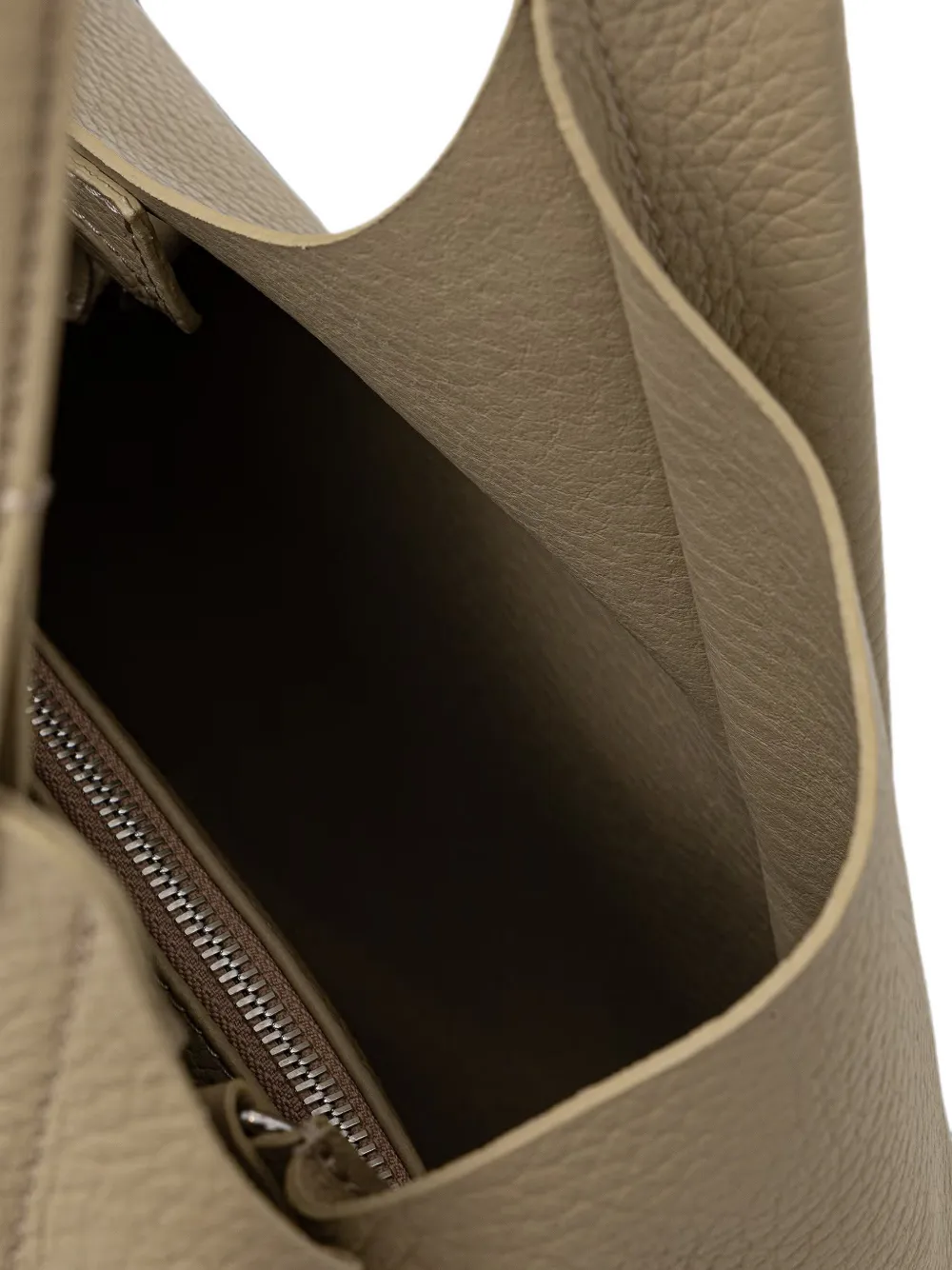 GIANNI CHIARINI Grote Dua bewerkte schoudertas Beige