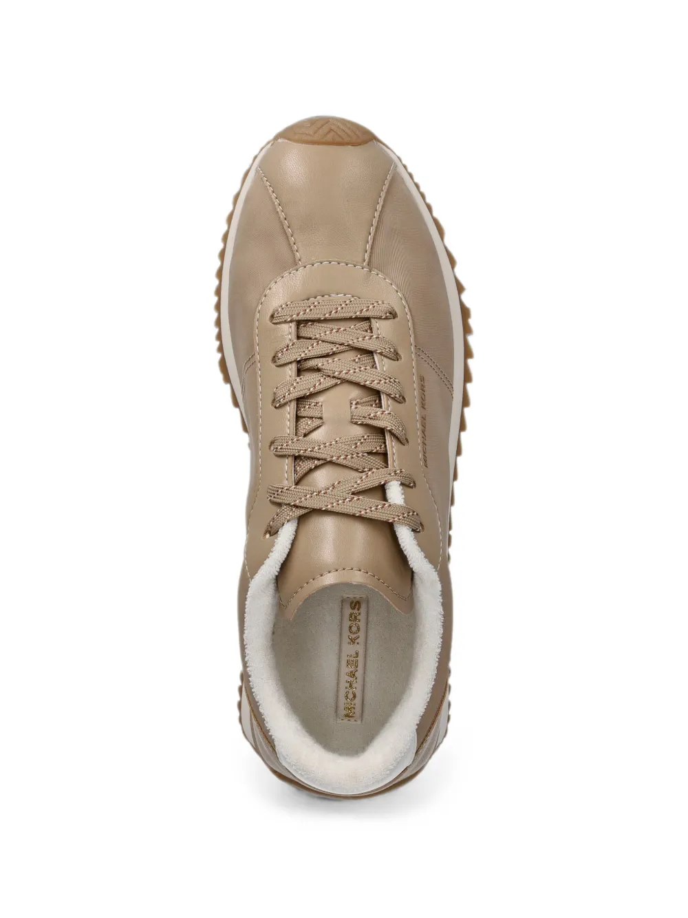 Michael Kors Rhodes nylon trainers Beige