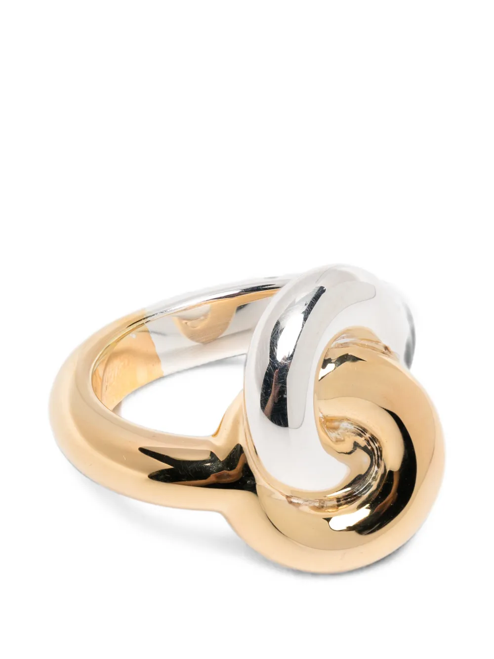 Uncommon Matters Anello Cumulus Knot - Argento