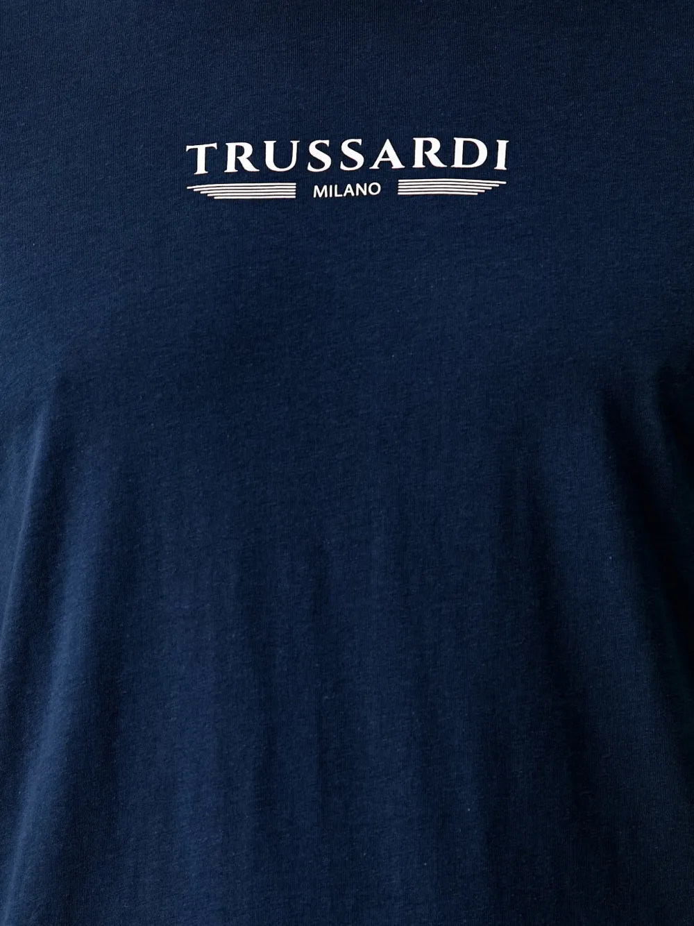Trussardi T-shirt met logoprint Blauw