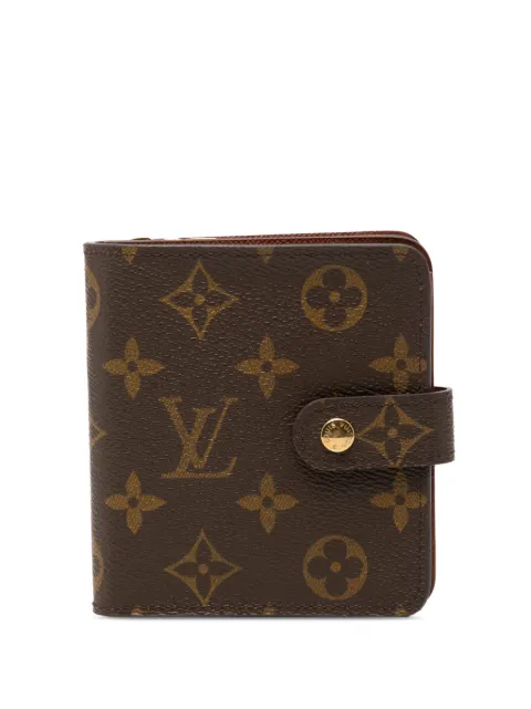 Louis Vuitton Pre-Owned 2001 Monogram Bifold Compact Wallet small wallets
