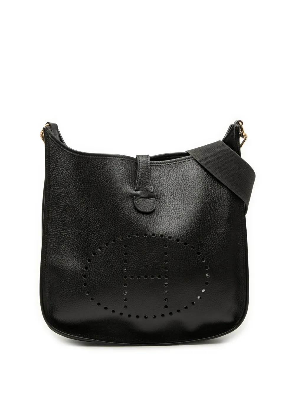 Hermès Pre-Owned Borsa a tracolla Evelyne I 33 in pelle Clemence 1996 - Nero