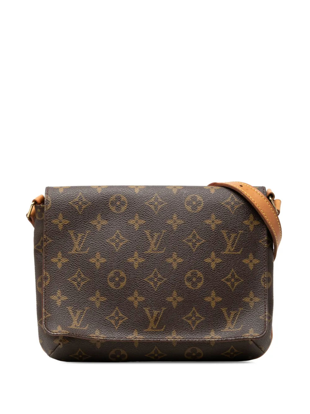 Louis Vuitton Pre-Owned 2000 Monogram Musette Tango Short Strap shoulder bag - Braun