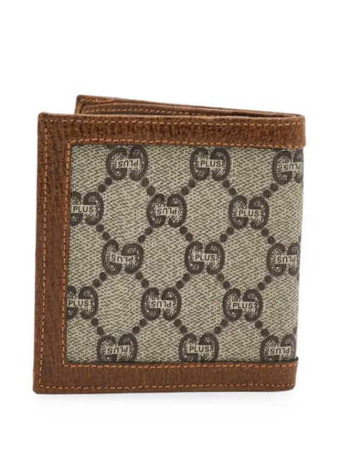 Gucci Pre-Owned cartera plegable GG Plus Supreme