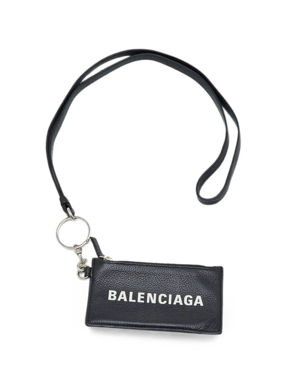 Balenciaga Pre-Owned Kartenetui mit Trageband - Schwarz