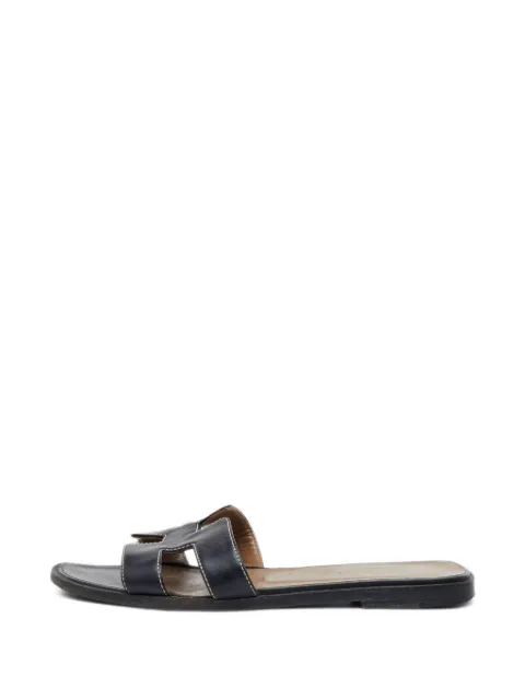 Hermès Pre-Owned Oran H-shaped slides