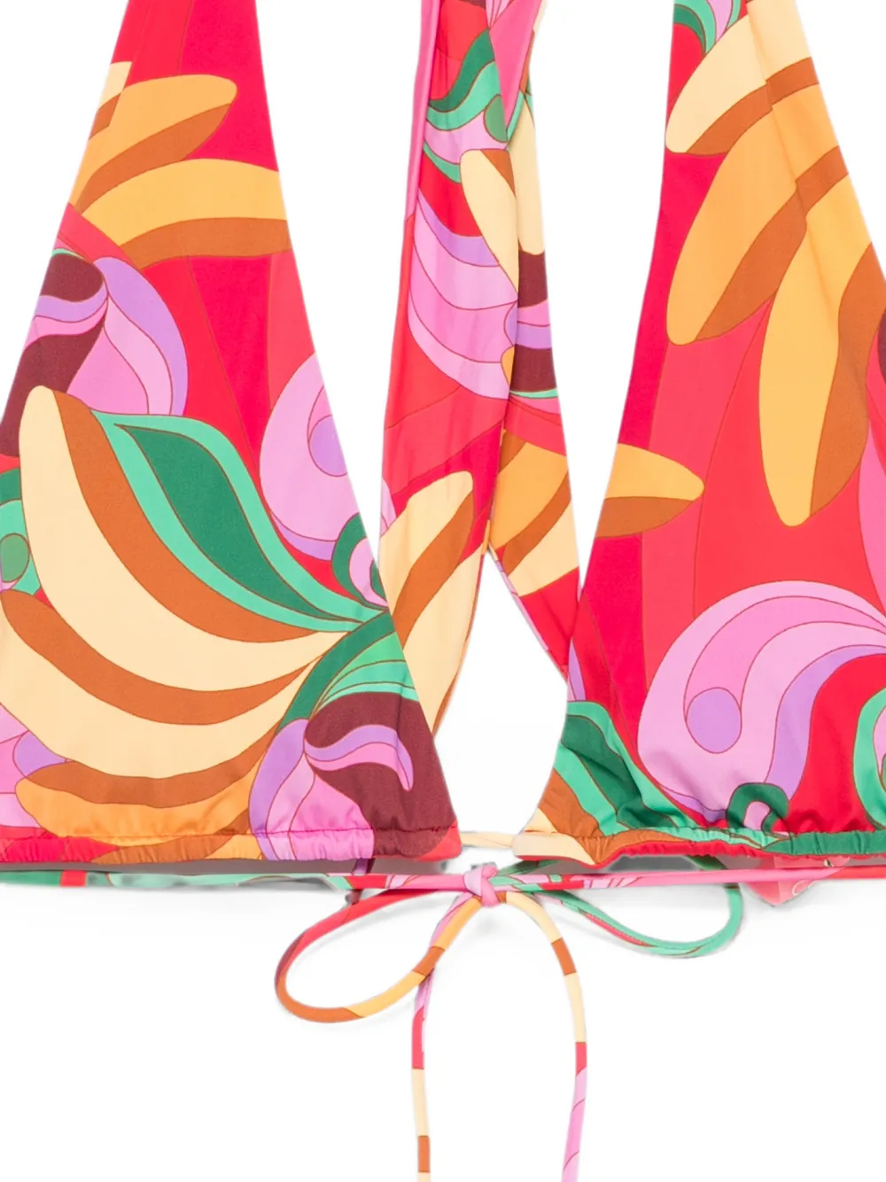 FARM Rio Bikinitop met grafische print Rood