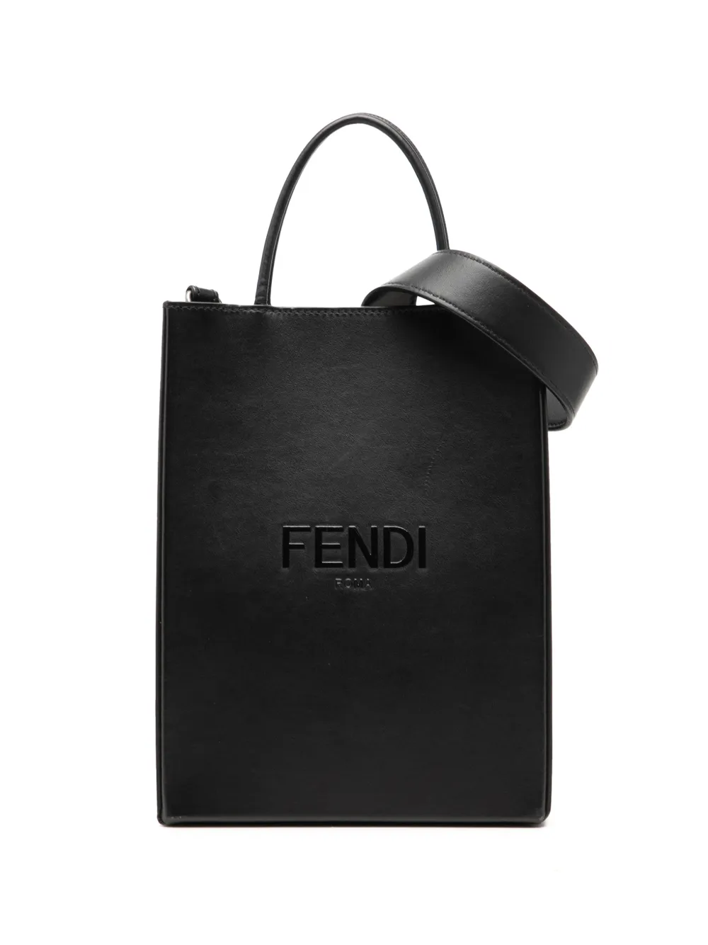 Fendi Pre-Owned 2010-2026 Small Fendi Pack Shopping Bag satchel - Schwarz