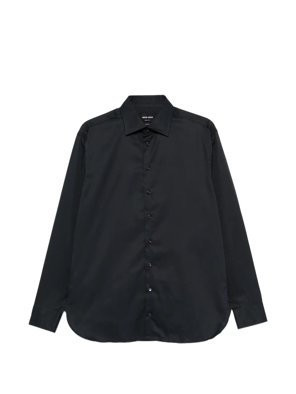 Giorgio Armani long-sleeve shirt - Schwarz