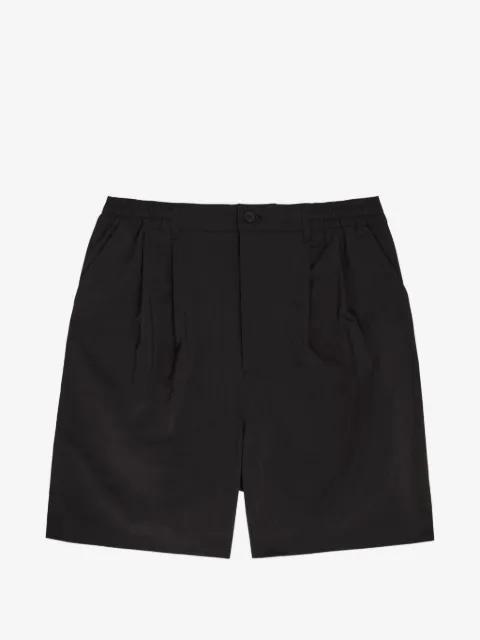 PICANTE plisserede shorts med elastik i taljen