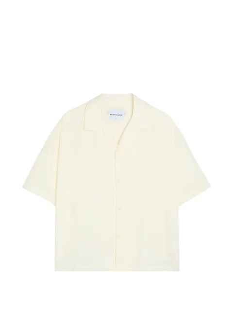 MKI Miyuki Zoku loose-weave cotton shirt