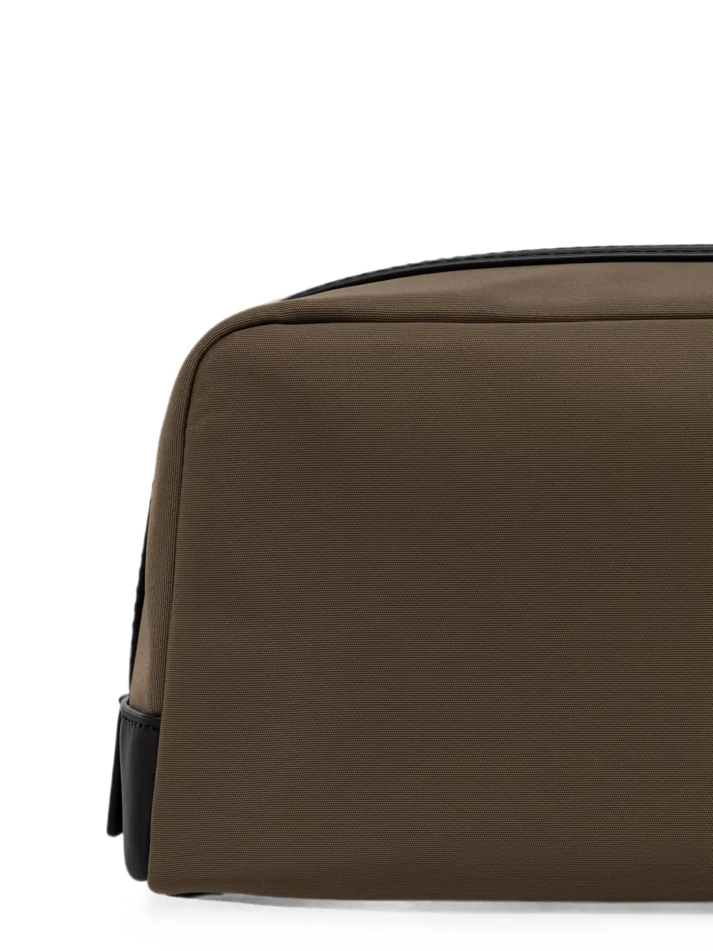 Michael Kors Toilettas met logo-plakkaat en ritssluiting Groen