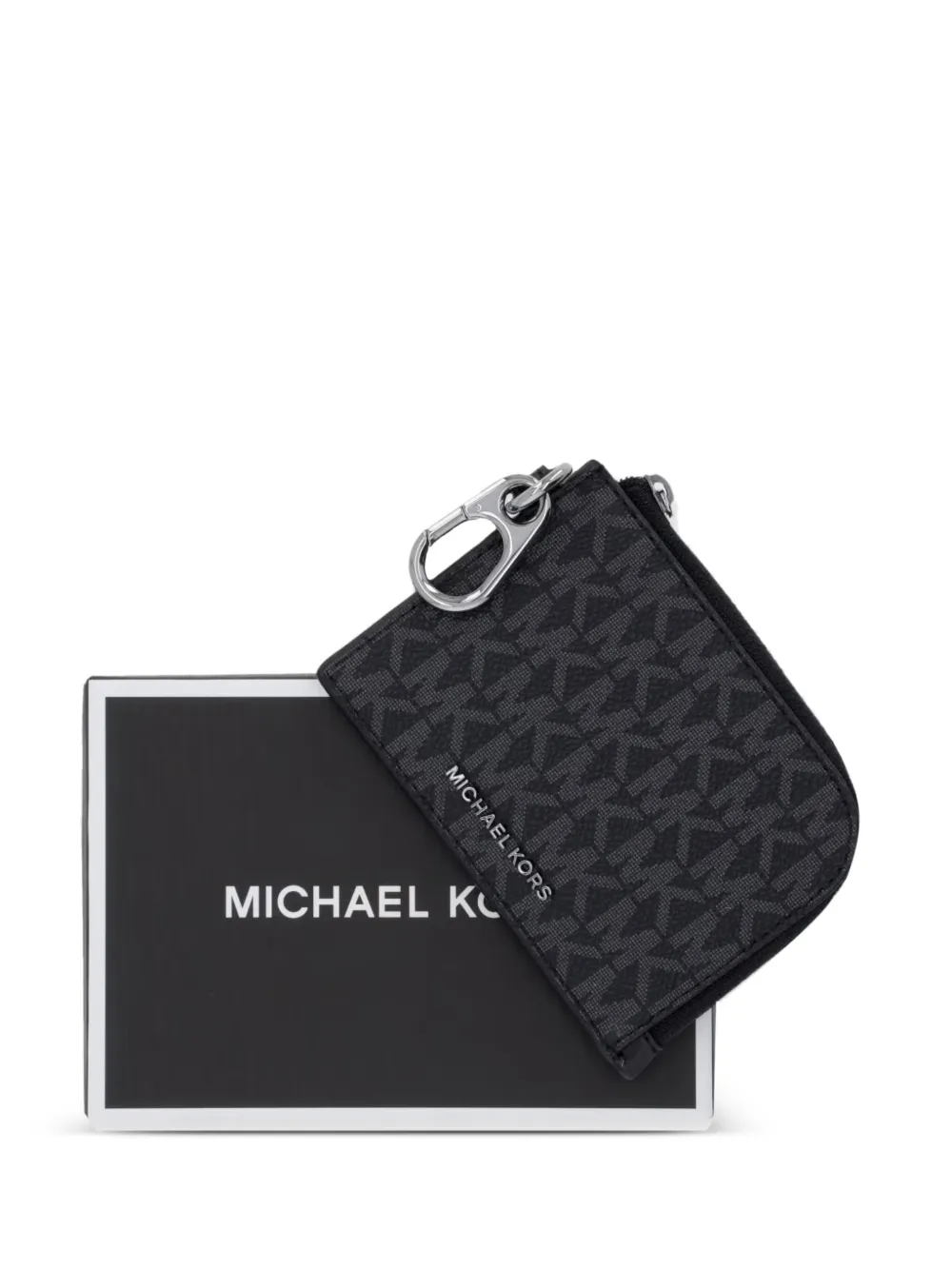 Michael Kors Pasjeshouder met monogram Zwart