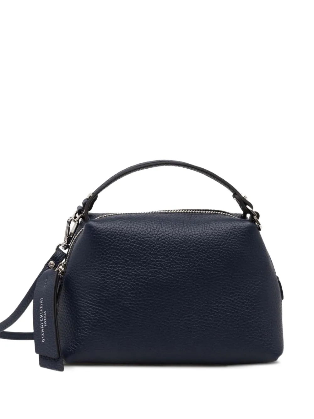 GIANNI CHIARINI sac à main Alifa en cuir grainé - Bleu