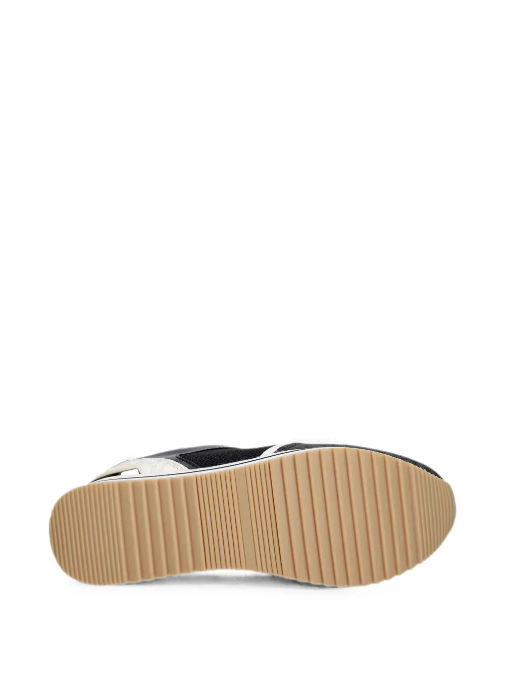 Michael Kors logo-print mesh sneakers Zwart