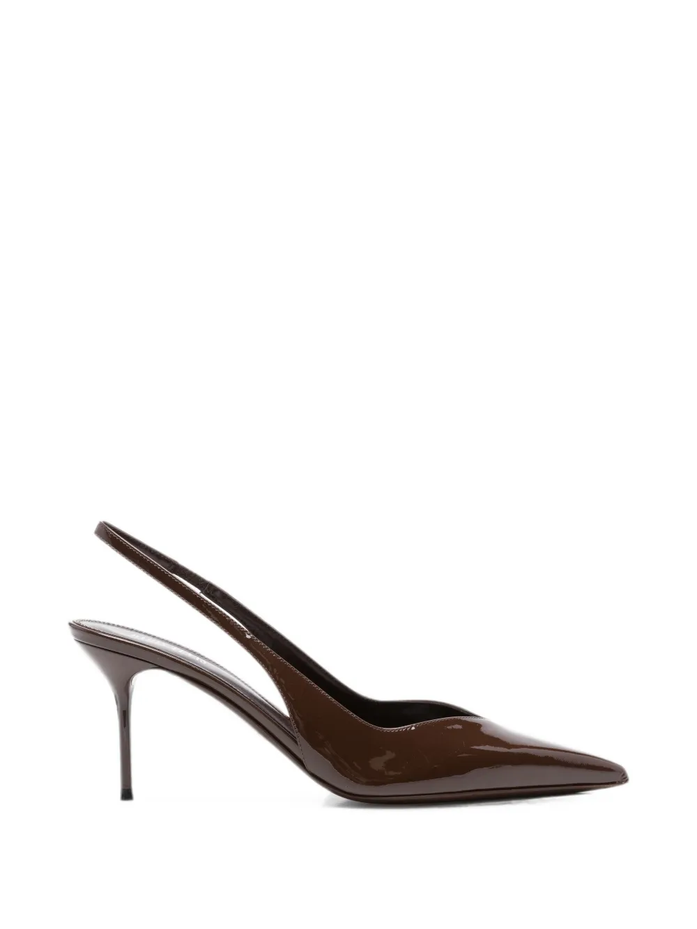 Paris Texas Lidia patent-leather slingback pumps Bruin