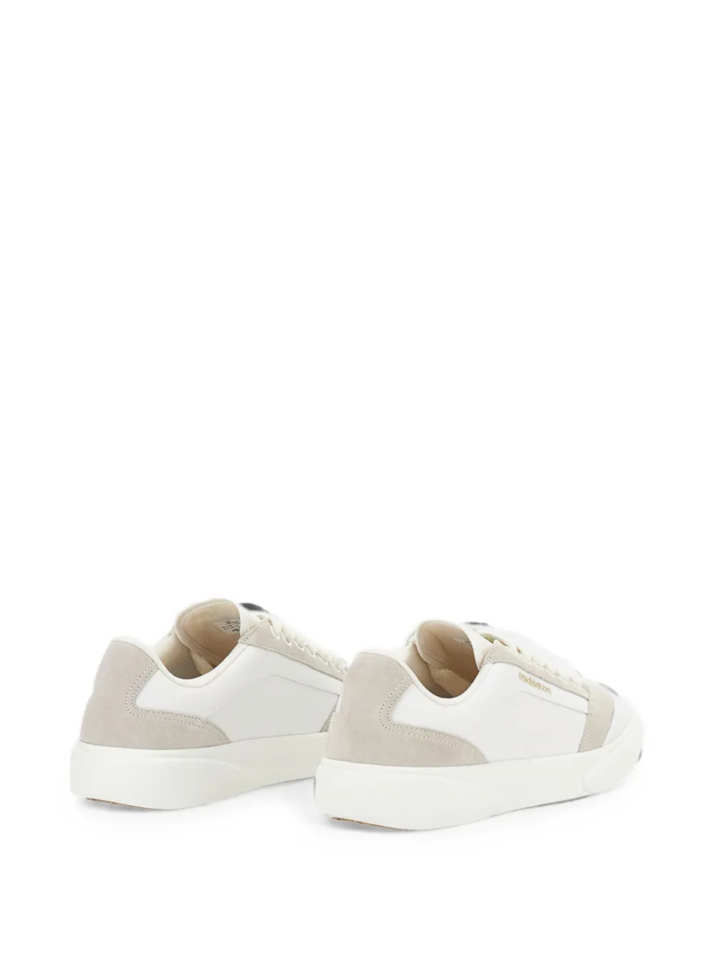 Casablanca multi-texture panelled sneakers Wit