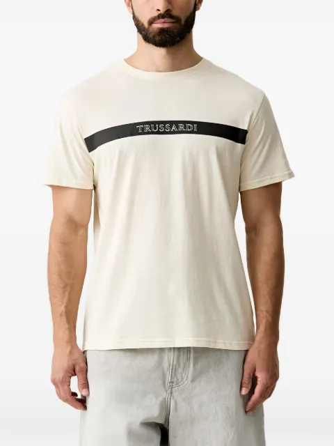 Trussardi logo-print crew-neck T-shirt