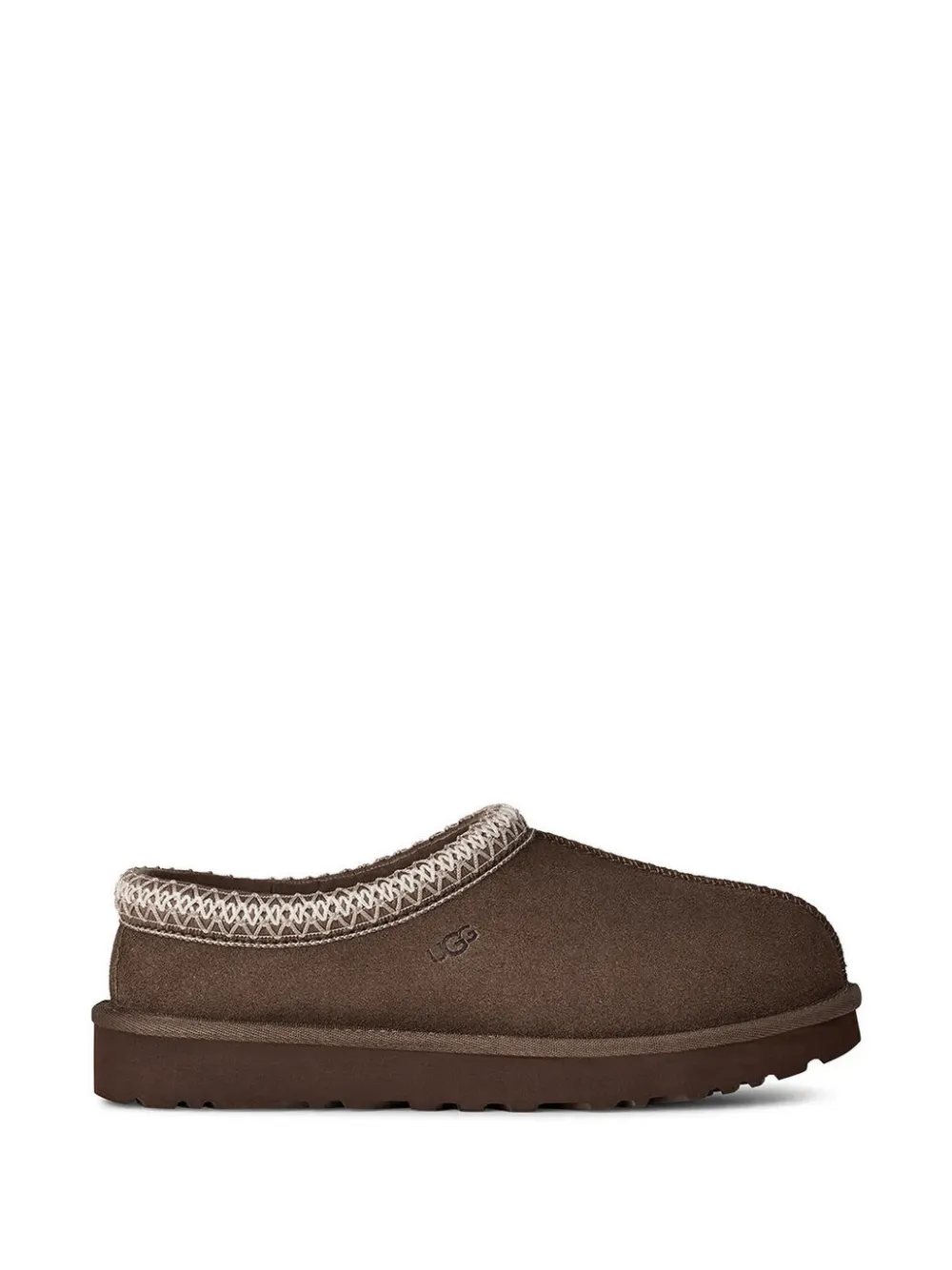 UGG Tasman embroidered slippers - Marrone